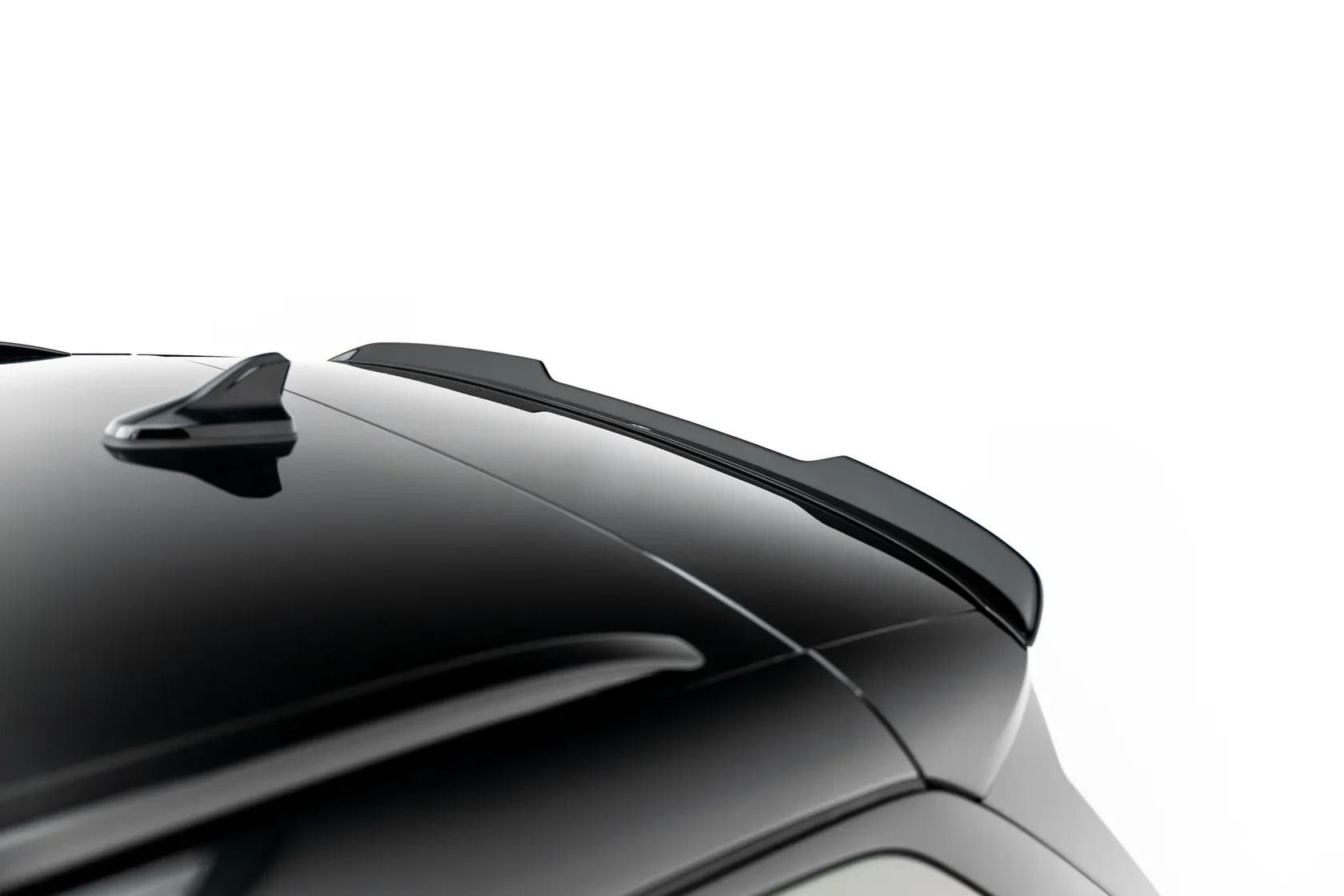 Spoiler Cap Volkswagen Tayron R-Line Mk1 Glans Zwart
