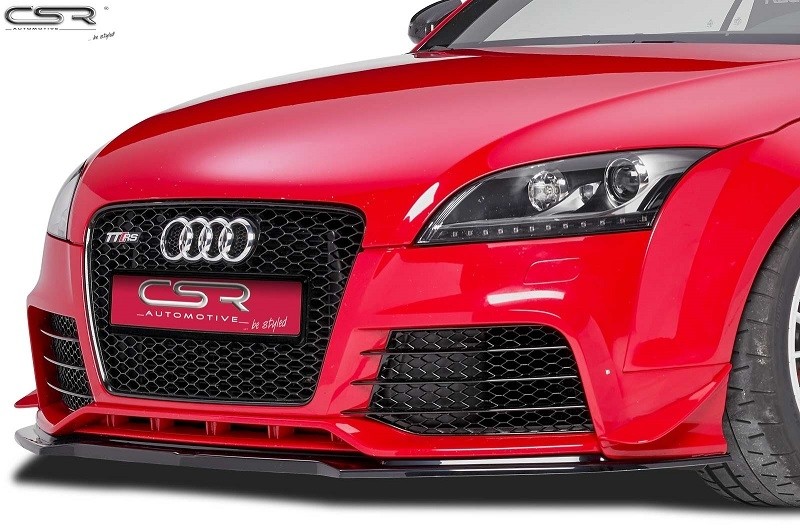 Voorspoiler Audi TT RS 8J zwart glans