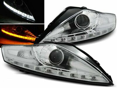 Koplampen Ford Mondeo 07.07-11.10 DRL-Look Chroom Dynamic