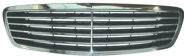 Radiator Grill COMPLEET W220. 98-02 ALLEEN voor Motorkap 16 46