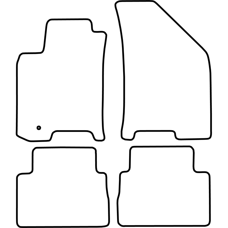 Automatten  Daewoo Lacetti 2002-2006