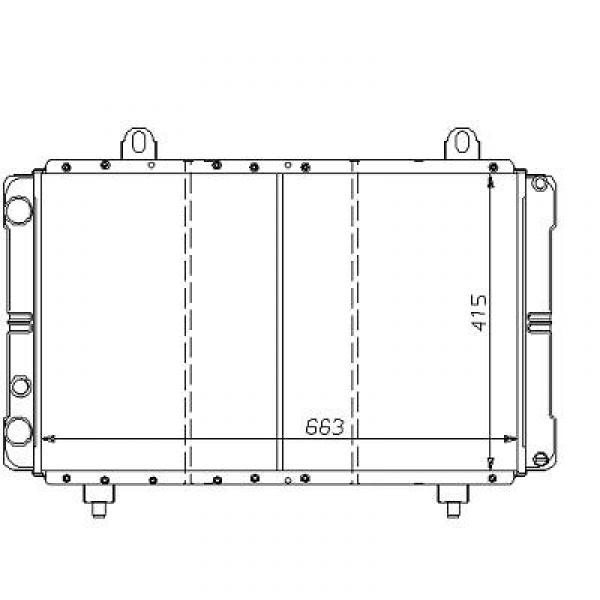 Radiator DUCATO 81-94 663x415 1.9/2.5 TD