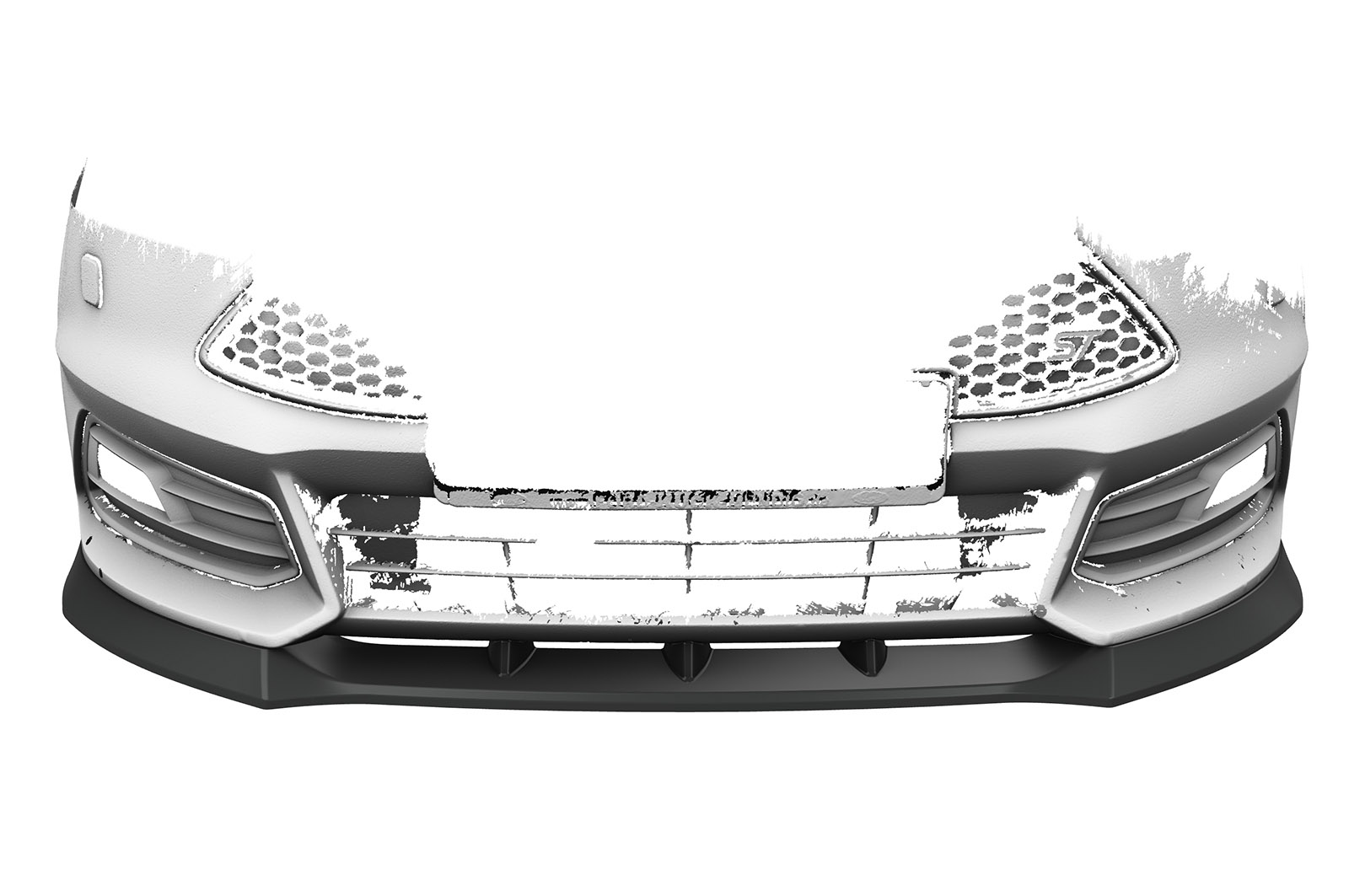 Voorspoiler Ford Focus ST MK3 CSR