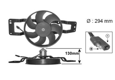 ventilator, C3G,-10/1996 Renault Twingo, 1993-2007