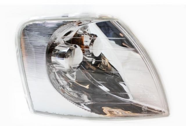 knipperlicht, incl fitting, helder, rechts VW Passat, 1996-2000