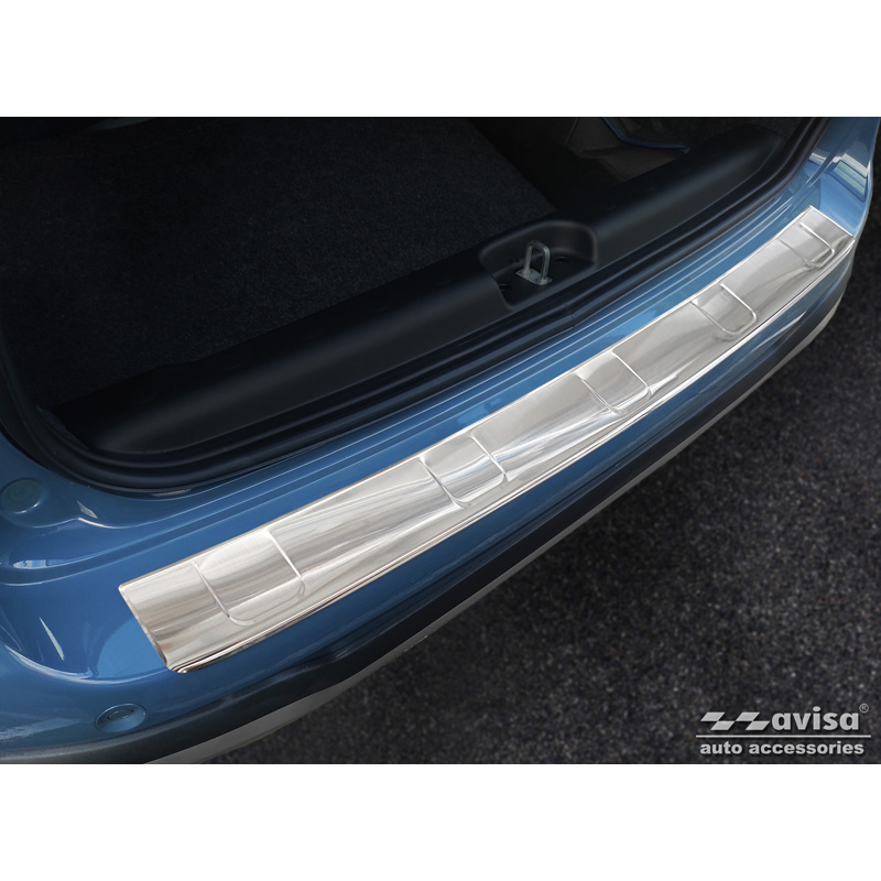 RVS Achterbumperprotector  Fiat Panda III Cross 2020- incl. Hybrid 'Ribs'