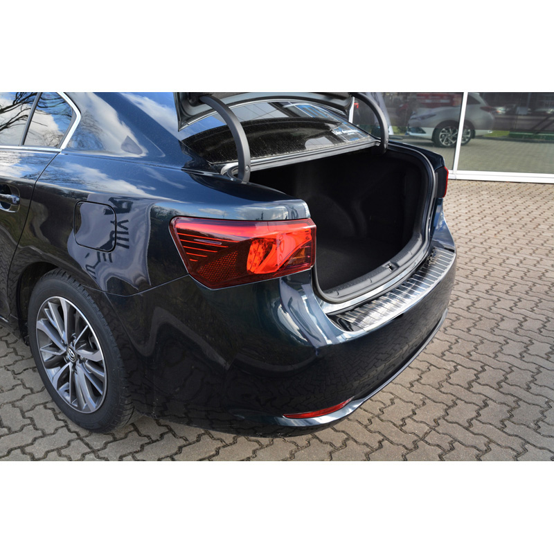 RVS Achterbumperprotector  Toyota Avensis III Sedan Facelift 2015- 'Ribs'