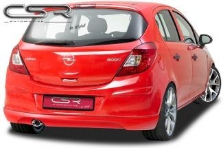 Achterbumper Diffuser Opel Corsa D 2006- ABS