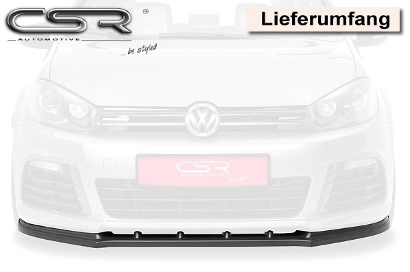Voorspoiler Volkswagen Golf 6 R CSL002-C