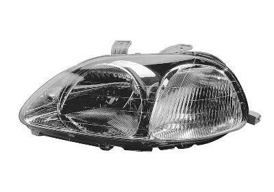 koplamp, type Stanley, H4, elektr verstelb, links,-12/1998 Honda