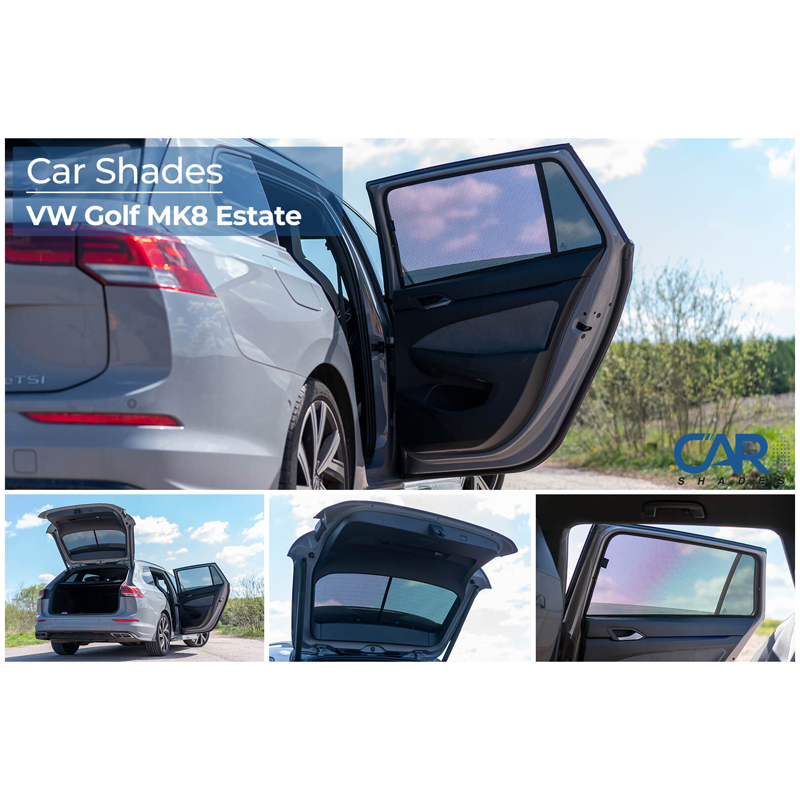 Set Car Shades  Volkswagen Golf VIII Variant 2020- (6-delig)