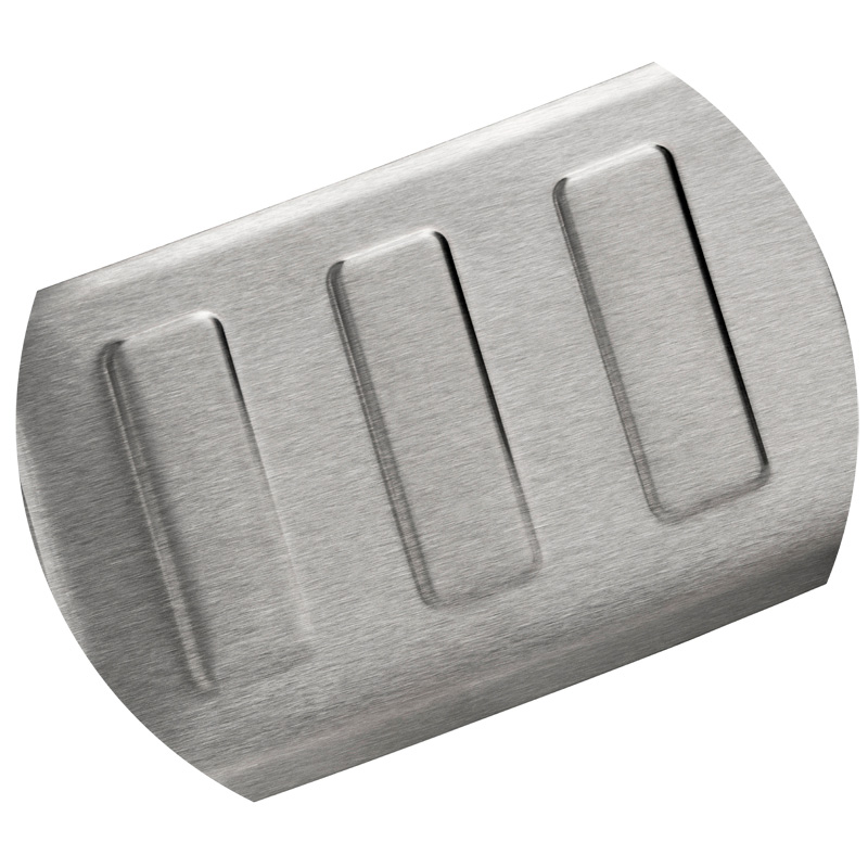 MAX6 Geborsteld RVS Achterbumperbeschermer  Volkswagen T5 Multivan/California/Caravelle 2003-2015