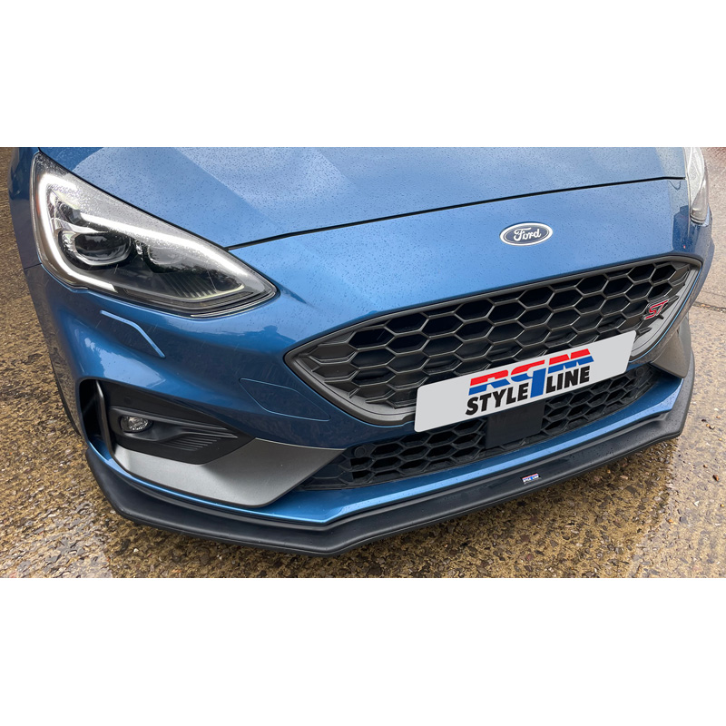 RGM Voorspoiler  Ford Focus IV ST & ST-Line 2018- - Zwart (ABS)