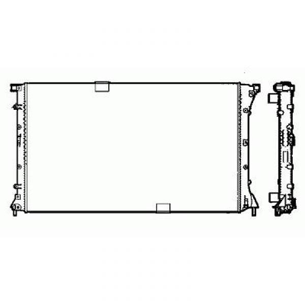 Radiator VIVARO/TRAFIC 02-06 780x470 2.5 DCI 99kw +/-AC