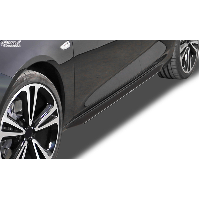 Sideskirts 'Slim'  Opel Kadett E (ABS zwart glanzend)