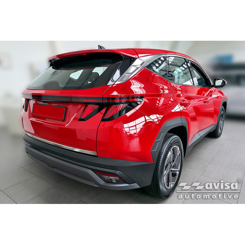 Avisa Geborsteld RVS Kofferbak Sierlijst  Hyundai Tucson IV 2020-2024 & Facelift 2024-
