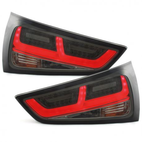 Achterlichten Audi A1 LED Zwart/Smoke