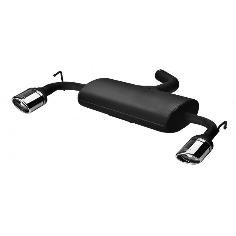 Dubbele Sportuitlaat  Seat Altea 1.4i 64kW/1.6i 75kW/2.0 FSi 110kW/1.9 TDi 77kW/2.0 TDi 100/103kW 2004-2015 120x80mm