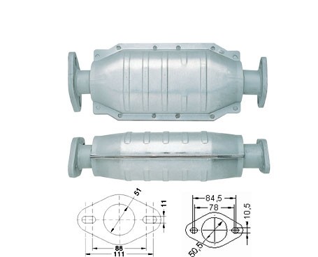 Rover 214 1.4i 8V 1396 cc 54 Kw / 74 cv Magnaflow CAT Bouwjaar: