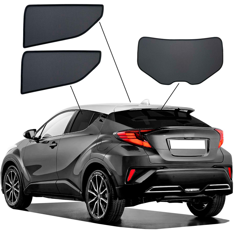 SunClip Zicht- & Zonwering  Toyota C-HR (X1) 2016-2023