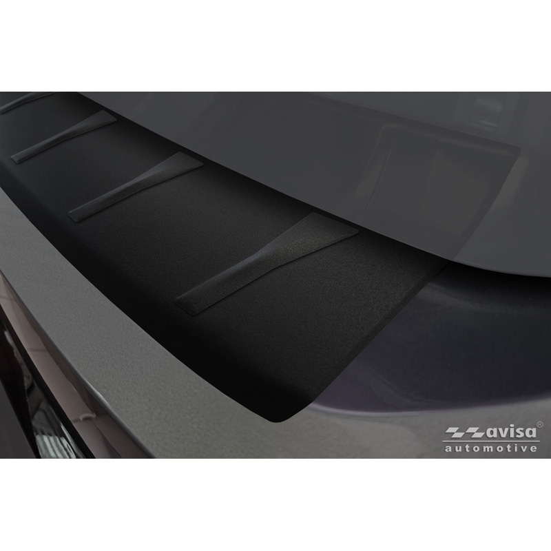 Matzwart RVS Achterbumperprotector  Volkswagen ID.7 Tourer 2024- 'Ribs'