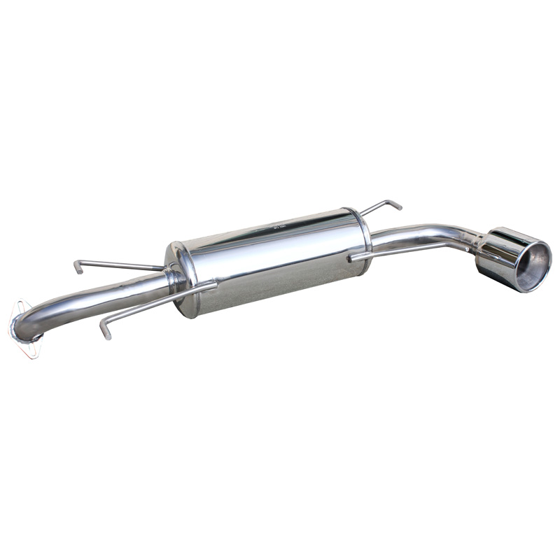 100% RVS Sportuitlaat  Subaru Impreza 2.5 WRX (224pk) 10/2007- 120mm