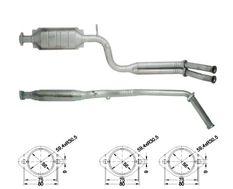 Mercedes 230TE 2299 cc 97 Kw / 132 cv T124 Magnaflow CAT Bouwjaa