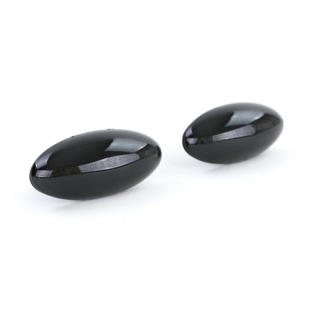 Side Turn Signals for Peugeot 206, 307, 407, 4007 LED Black-Chrome