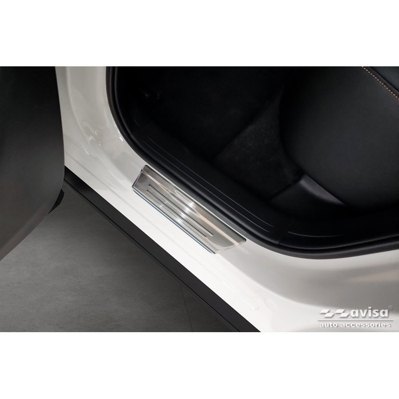 RVS Instaplijsten  Mazda CX-60 (KH) 2022- - 'Lines' - 4-delig