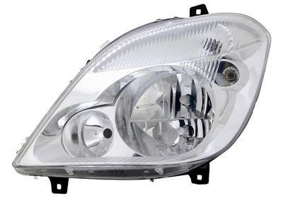 koplamp, H7+H7+H7, elektr verstelb, incl stelmotortje, links Mer