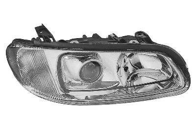 koplamp, H1+H7, elektr verstelb, helder, rechts, 09/1997-Opel Om