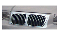 BMW E46 Grills tbv RD VBM02 & VBM08 voorbumper