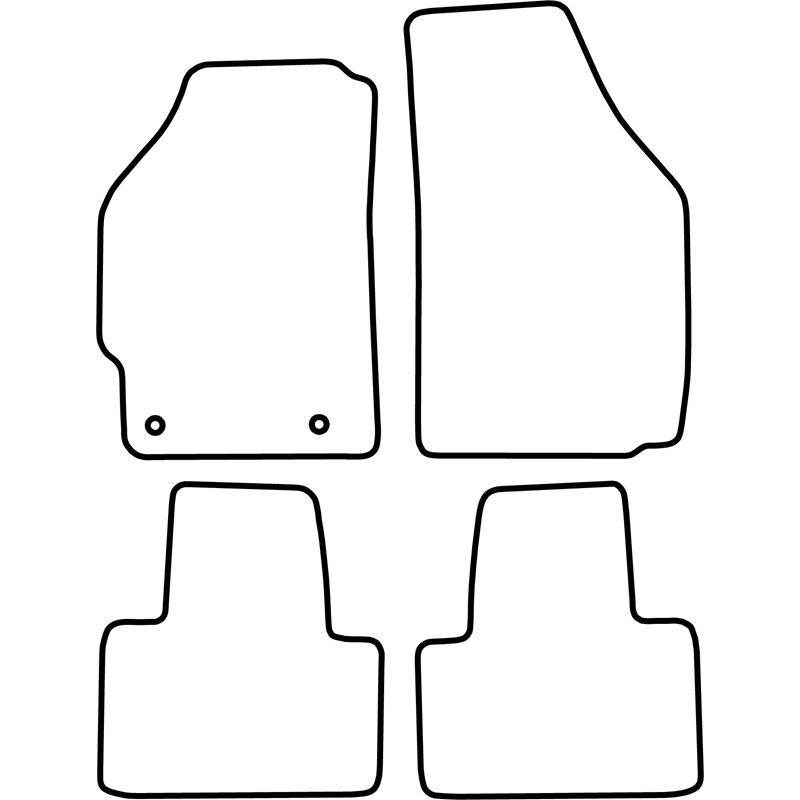 Automatten  Fiat Punto 1993-1999