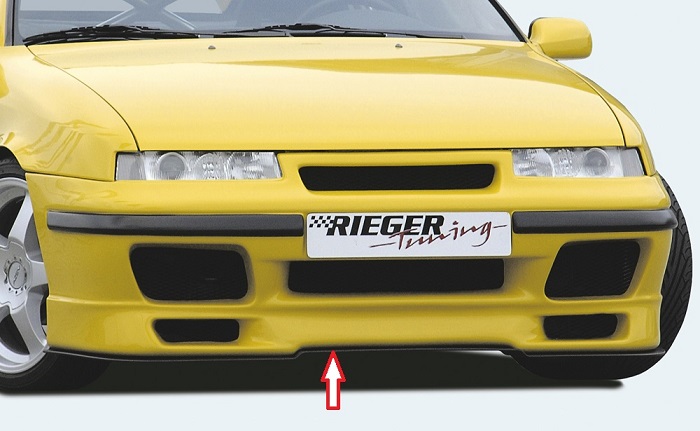 Spoilerzwaard voor Voorbumper opel Calibra Rieger