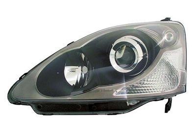 koplamp, H3+H1, elektr verstelb, rechts Honda Civic, 2003-2005,