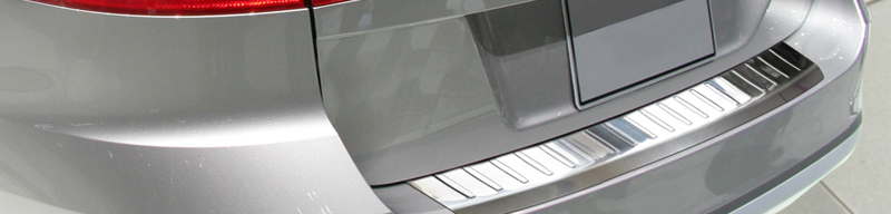 RVS Achterbumperprotector  Volkswagen Passat Alltrack 2012- 'Ribs'