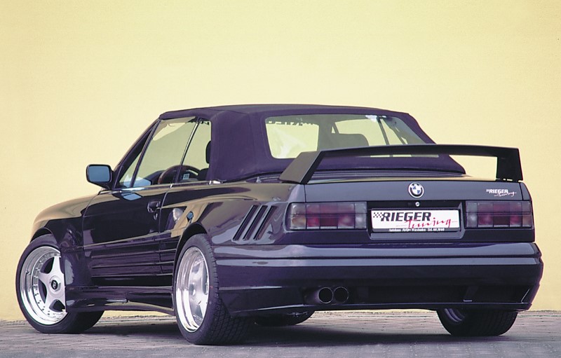 Achterbumper BMW E30 Breedversie ll Poleyster Rieger