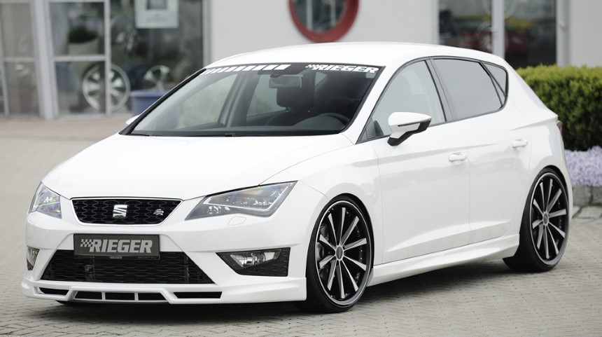 Zijskirts Seat Leon F5 FR/Cupra 5dr. Rieger