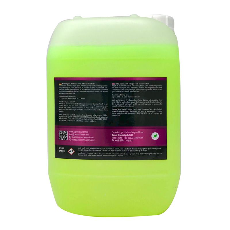 Racoon GREEN MAMBA Car Shampoo / pH neutraal - 5000ml