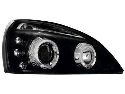 Koplampen Renault Clio C 01-05 Black