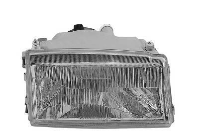 koplamp, H4, elektr verstelb, rechts, 10/1989-Fiat Uno, 1983-199