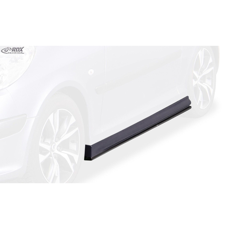 Sideskirts  Peugeot 1007 2005- 'Edition' (ABS)