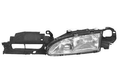 koplamp, Carello, H7+H7, elektr verstelb, rechts, 01/1996-Ford M