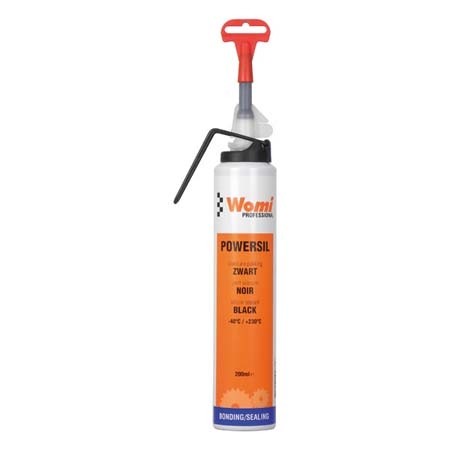 Womi Siliconenpakking zwart 200ml