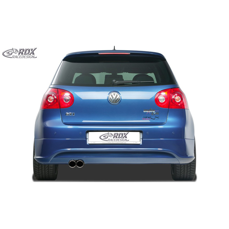 Achterskirt  Volkswagen Golf V R32 Hatchback 3/5-deurs 2003-2008 (uitlaat links) excl. Variant/Plus (ABS)
