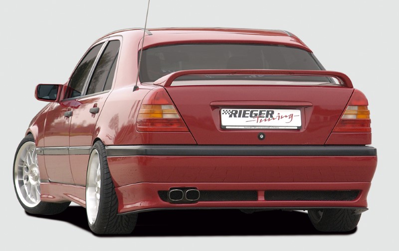 Achterbumper Diffusor Mercedes W202 vanaf 06.97 Rieger