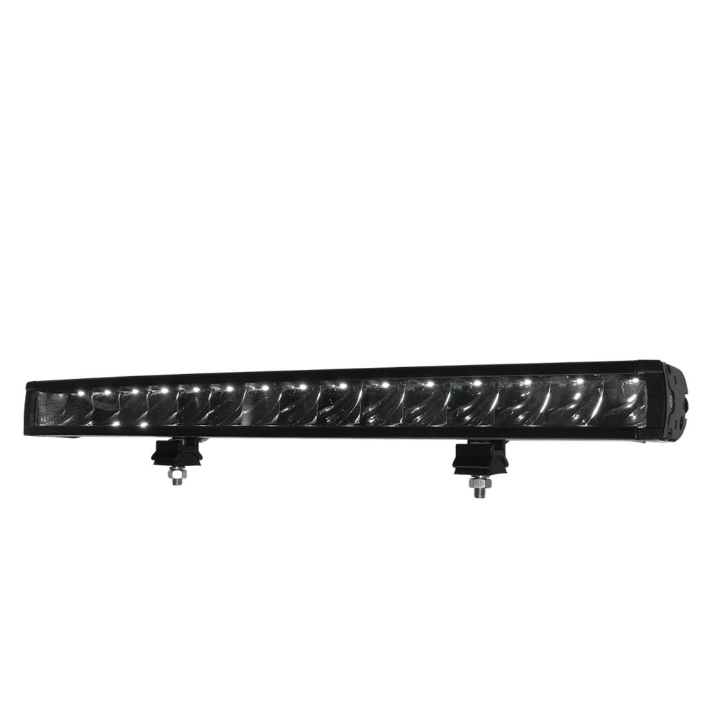 LED Spot Rijlicht - Zwarte serie - Enkele rij - Zijbeugel, 105W 12-48V 21"