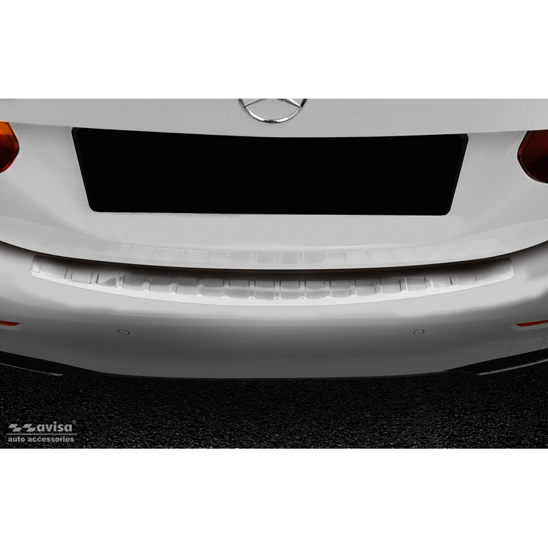 RVS Achterbumperprotector  Mercedes A-Klasse W177 Sedan 9/2018- 'Ribs'