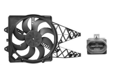 ventilator, compleet, 1.3 16V, geen Airco Fiat Punto EVO, 2009-2