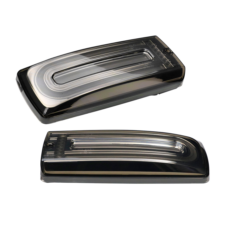 Set LED Achterlichten  Mercedes G-Klasse W463 G500/G550/G55/G63 AMG 1999-2018 - Rookgrijs - incl. Dynamic Running Light